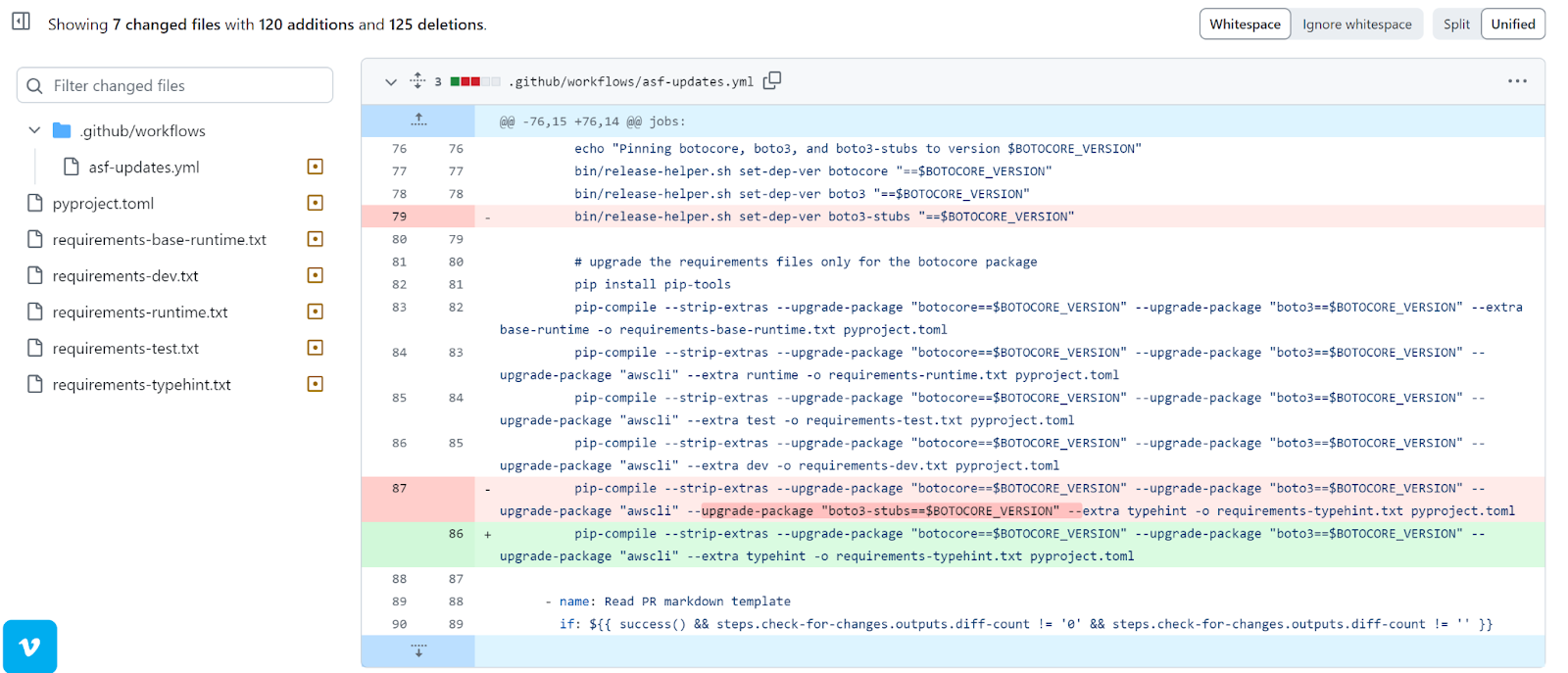 Пример готового проекта на GitHub